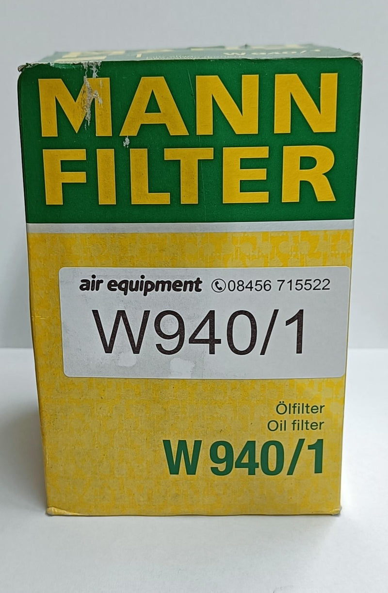 W940/1 MANN + HUMMEL OIL FILTER