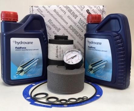 KM52 OEM Hydrovane Maintenance Service Kit With oil